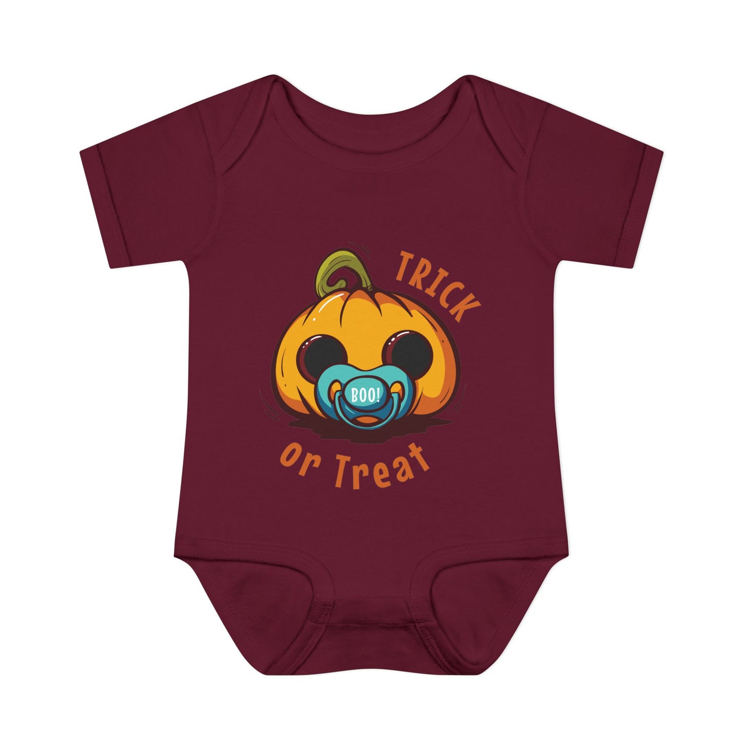 Cute Baby Jack O'Lantern Baby Bodysuit