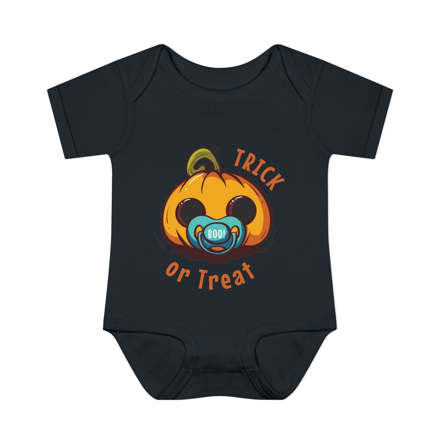 Cute Baby Jack O'Lantern Baby Bodysuit