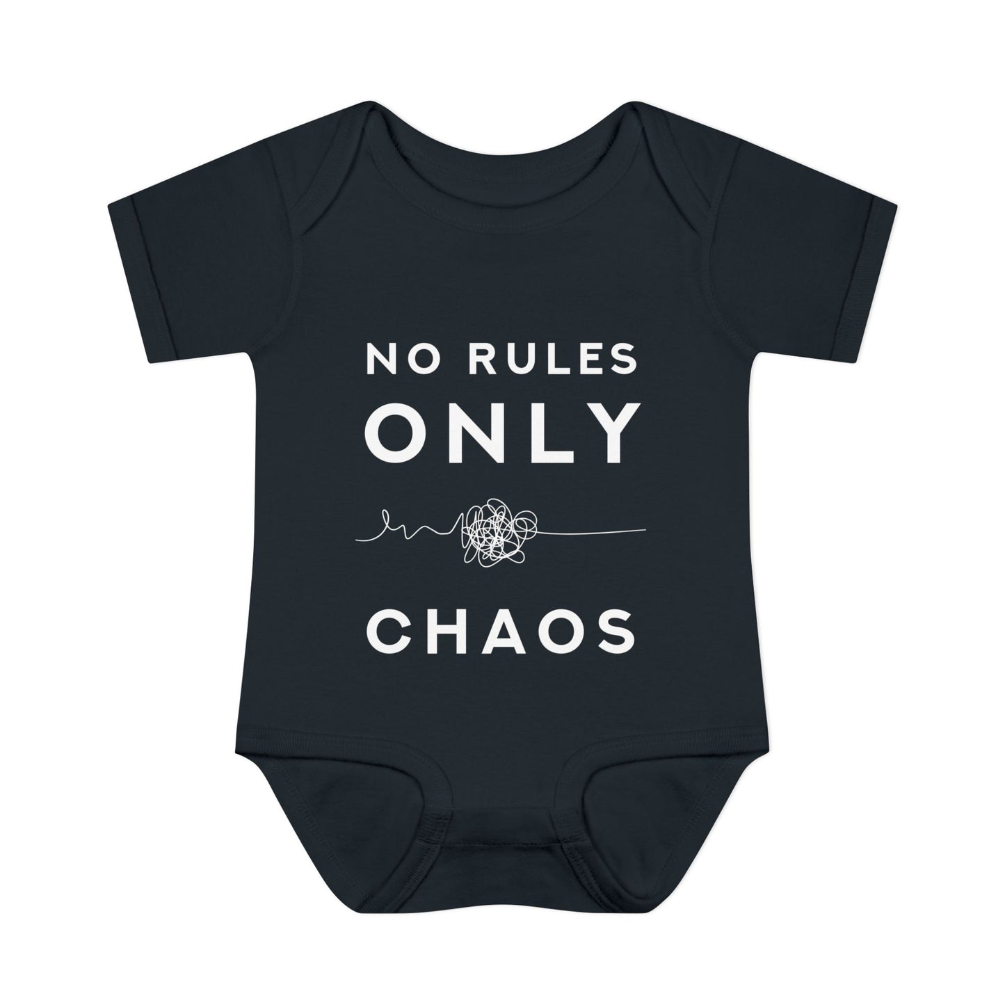 No Rules Only Chaos Baby Bodysuit