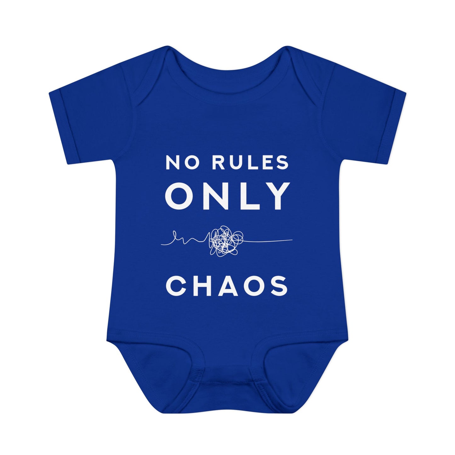 No Rules Only Chaos Baby Bodysuit