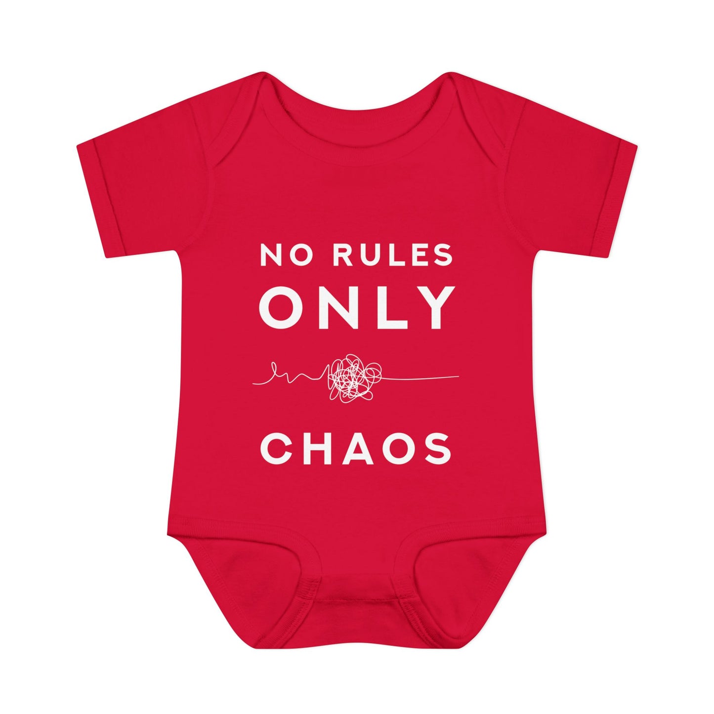 No Rules Only Chaos Baby Bodysuit