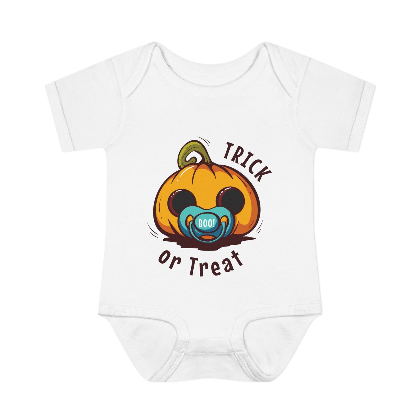 Cute Baby Jack O'Lantern Baby Bodysuit