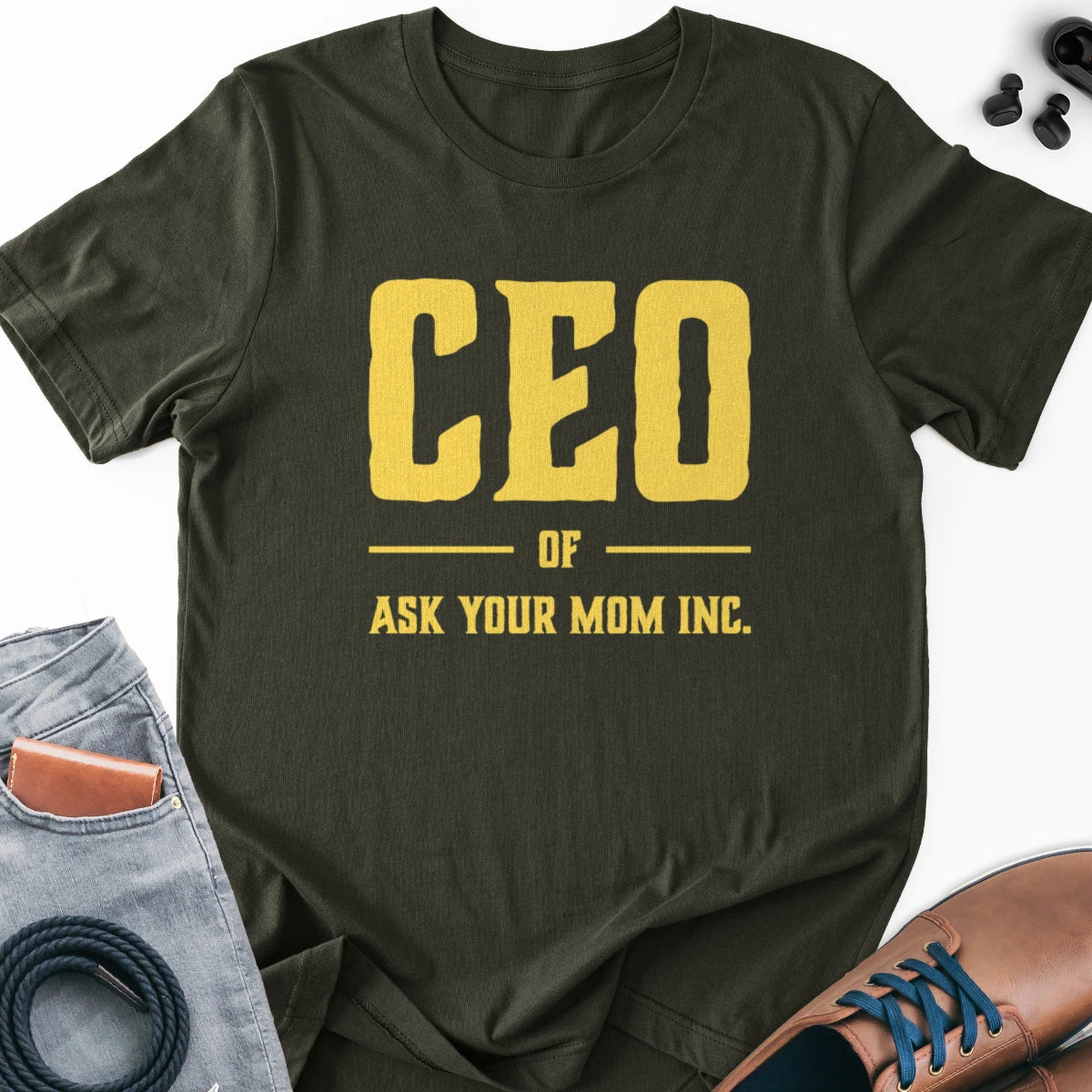 CEO of Ask Your Mom Inc. Adult Tee