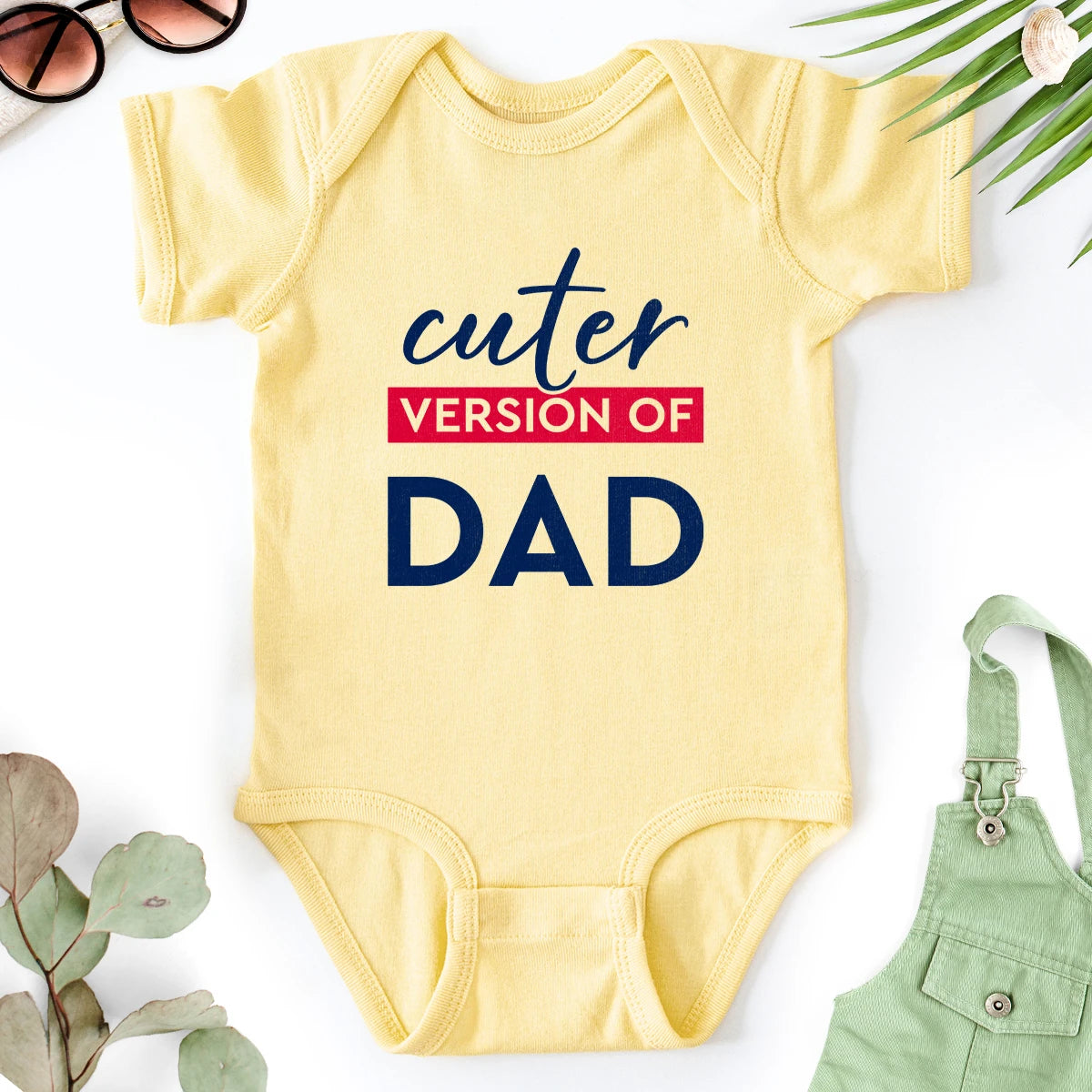 Cuter Version of Dad Baby Bodysuit