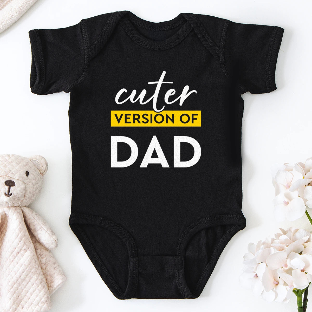 Cuter Version of Dad Baby Bodysuit