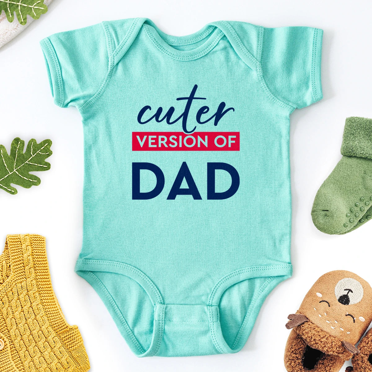 Cuter Version of Dad Baby Bodysuit