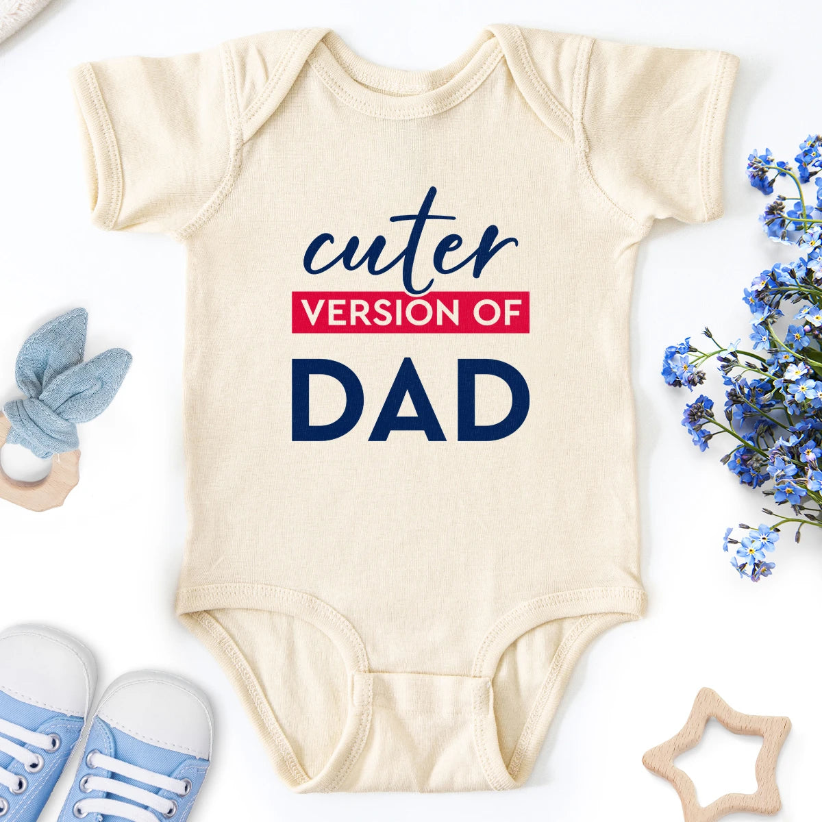 Cuter Version of Dad Baby Bodysuit