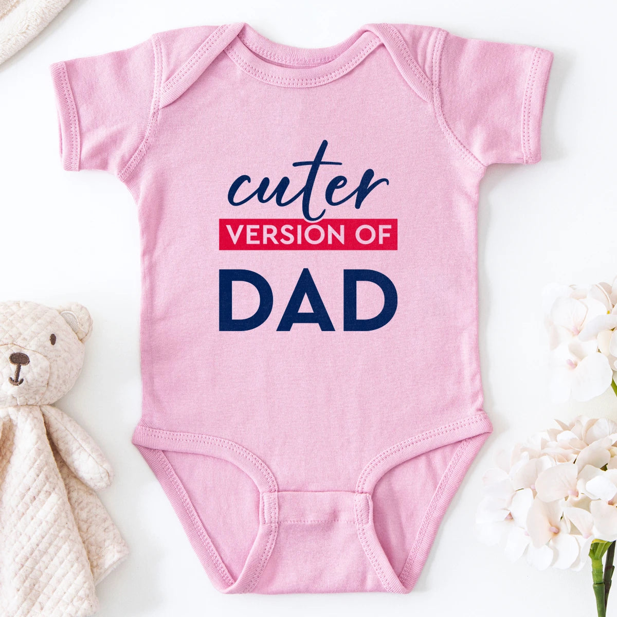 Cuter Version of Dad Baby Bodysuit