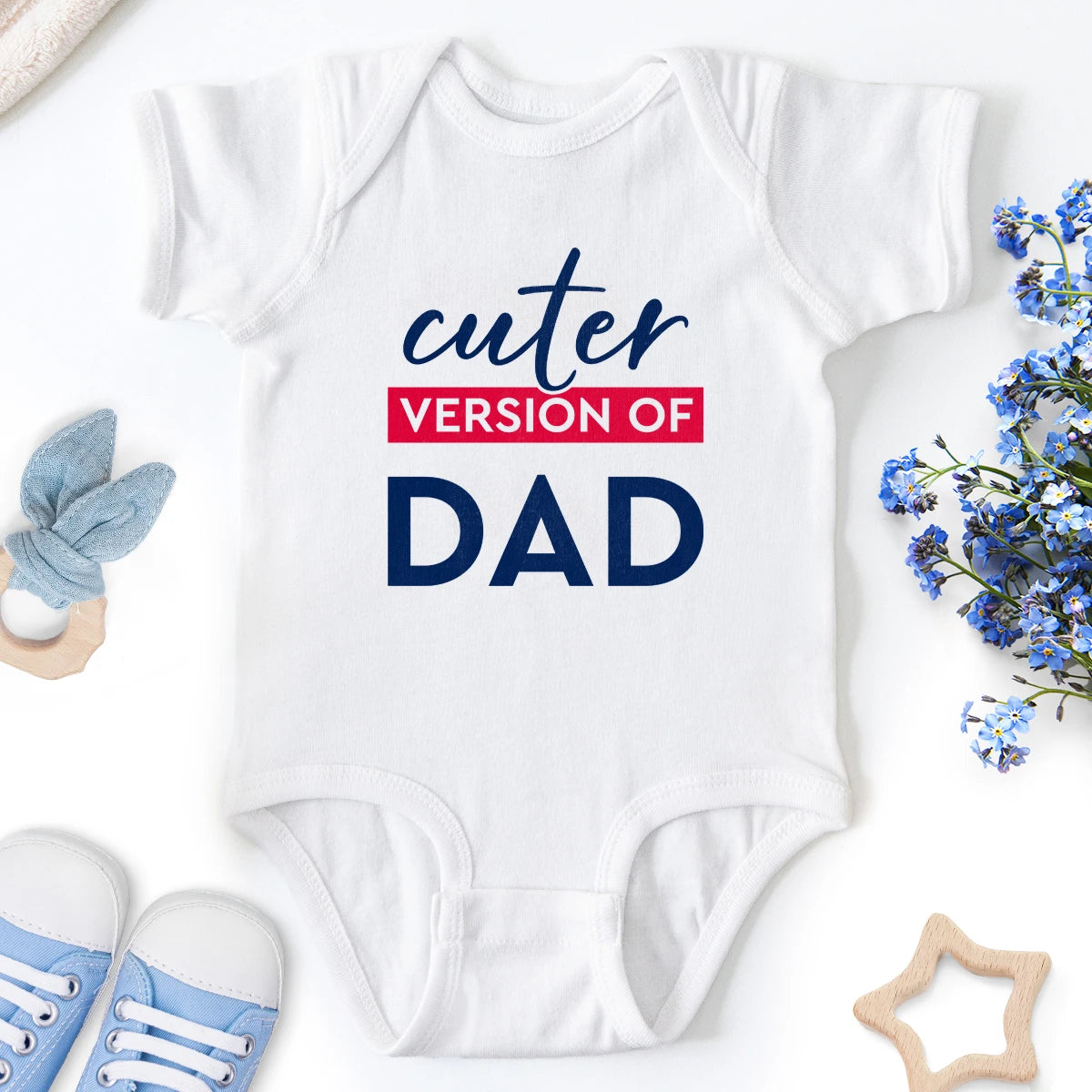 Cuter Version of Dad Baby Bodysuit
