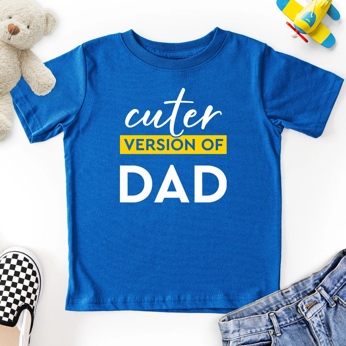 Cuter Version of Dad Kids Tee