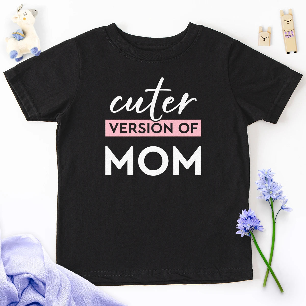 Cuter Version of Mom Kids Tee