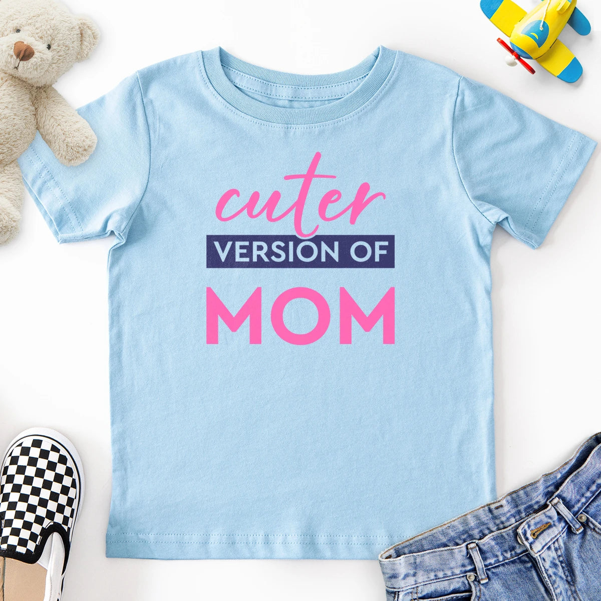 Cuter Version of Mom Kids Tee