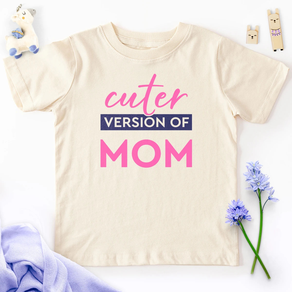 Cuter Version of Mom Kids Tee