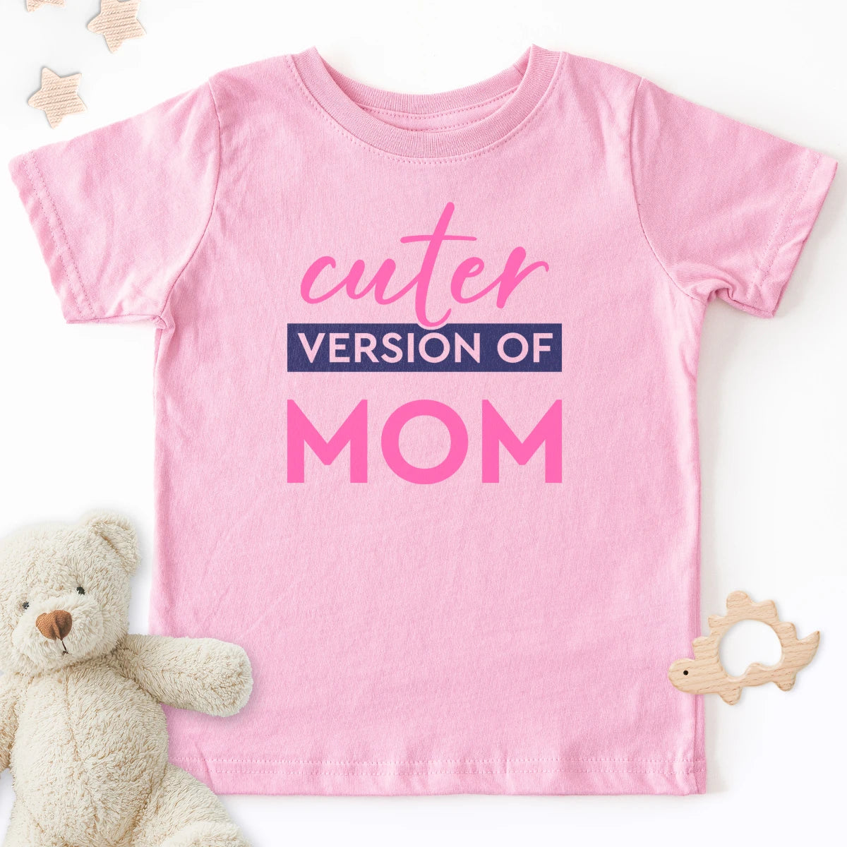 Cuter Version of Mom Kids Tee