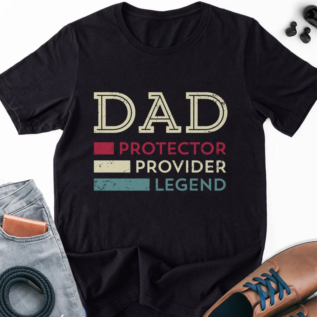 DAD - Protector Provider Legend Adult Tee