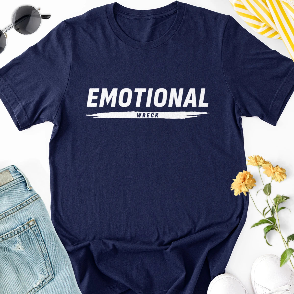 Emotional Wreck Adult Tee
