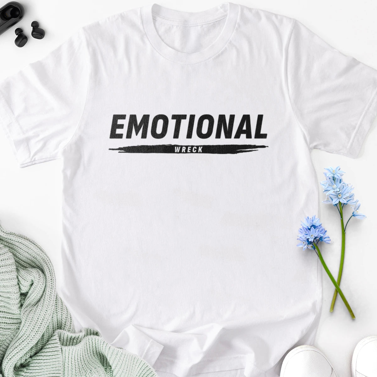 Emotional Wreck Adult Tee