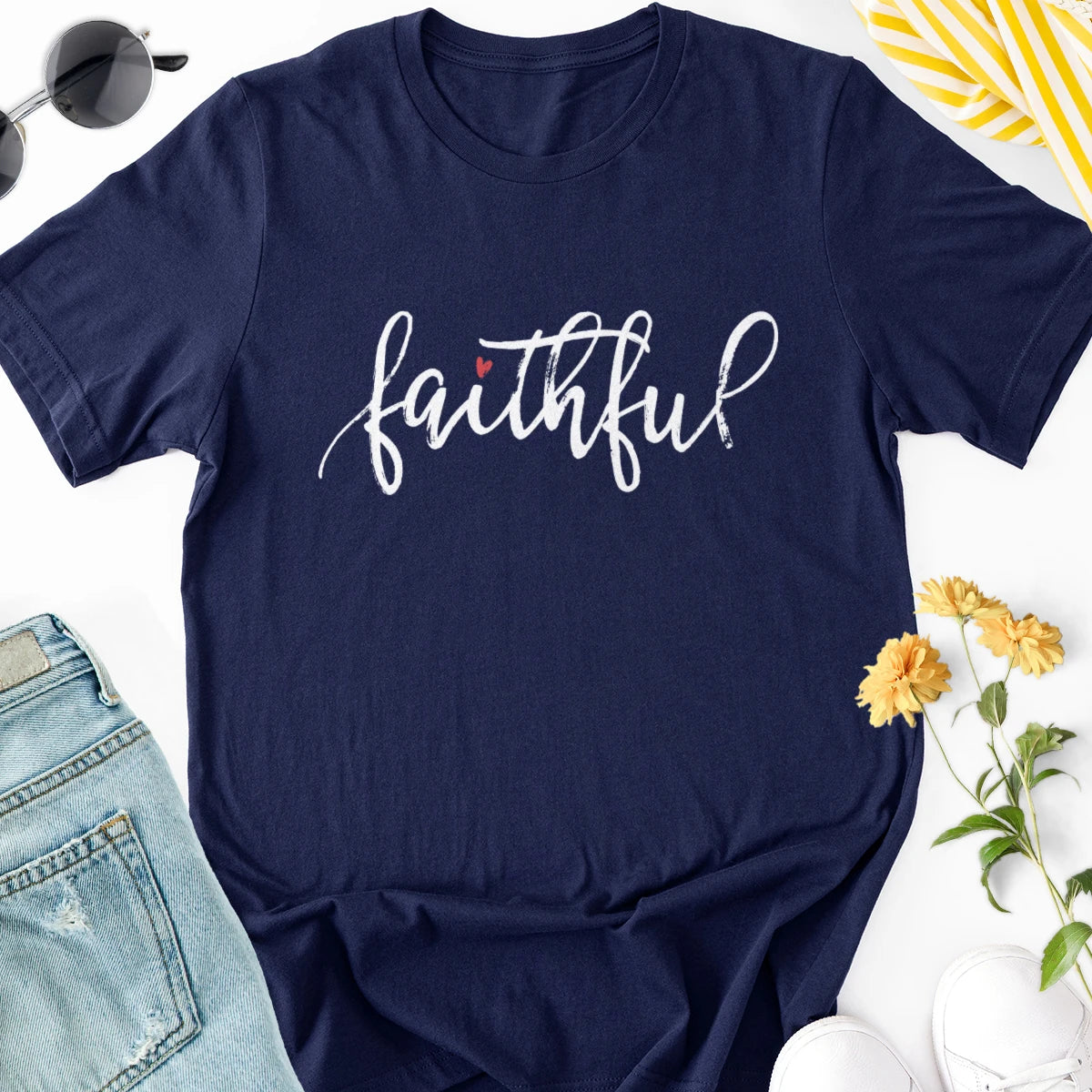 Faithful Adult Tee