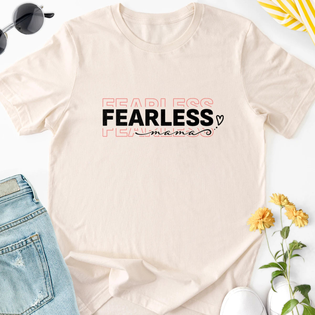 Fearless Mama Adult Tee