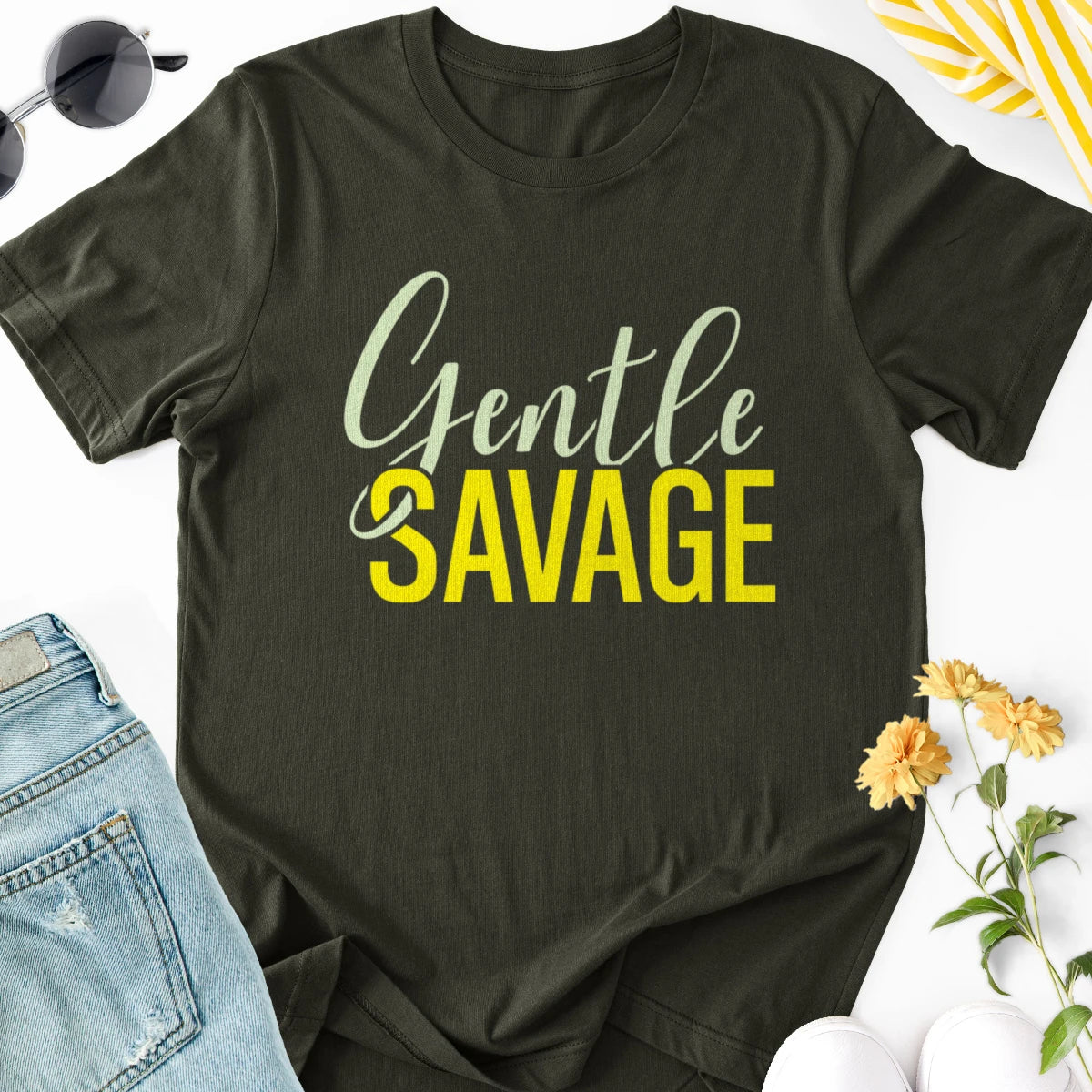 Gentle Savage Adult Tee