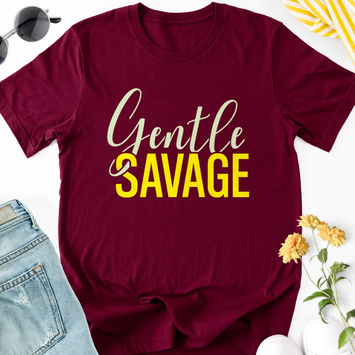 Gentle Savage Adult Tee