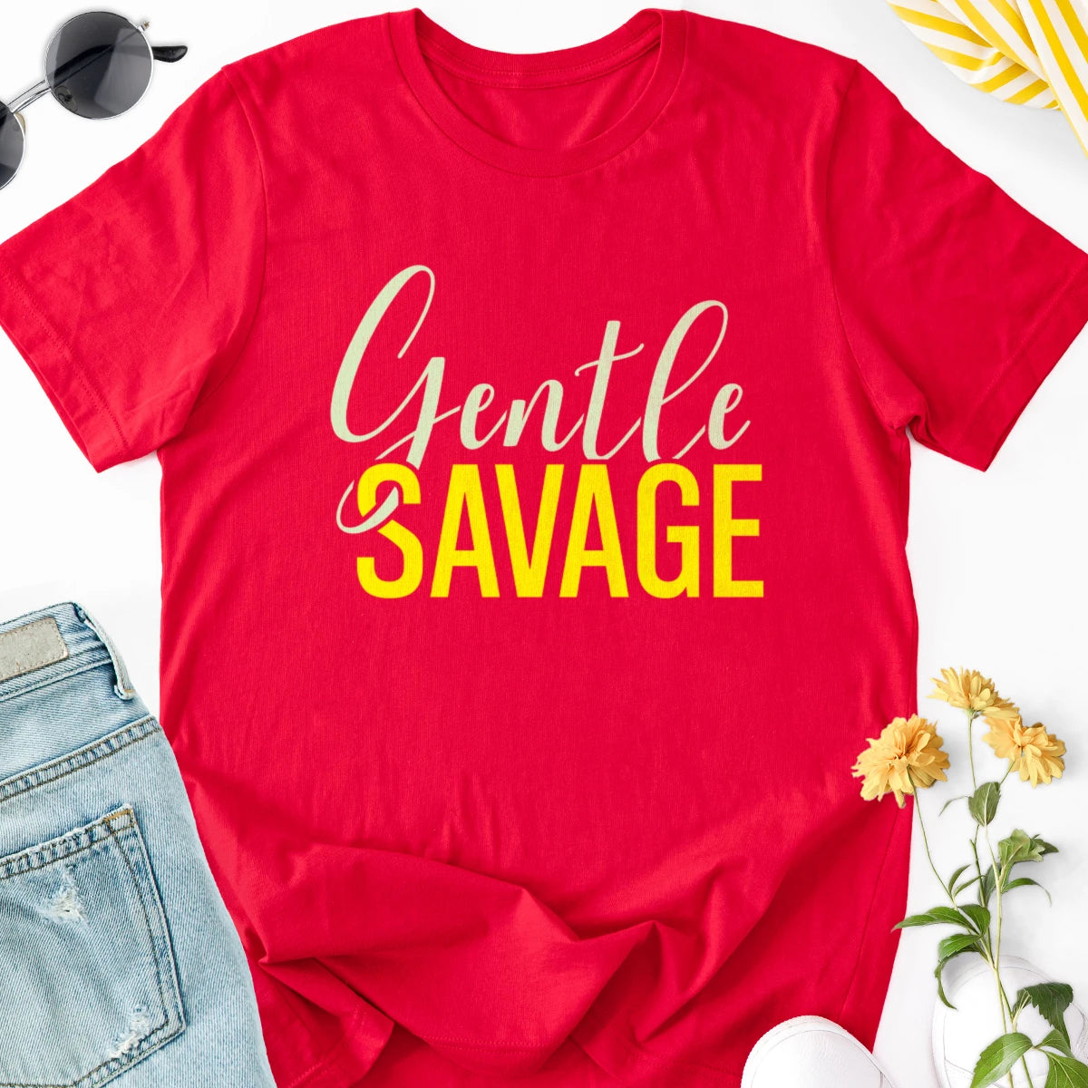 Gentle Savage Adult Tee