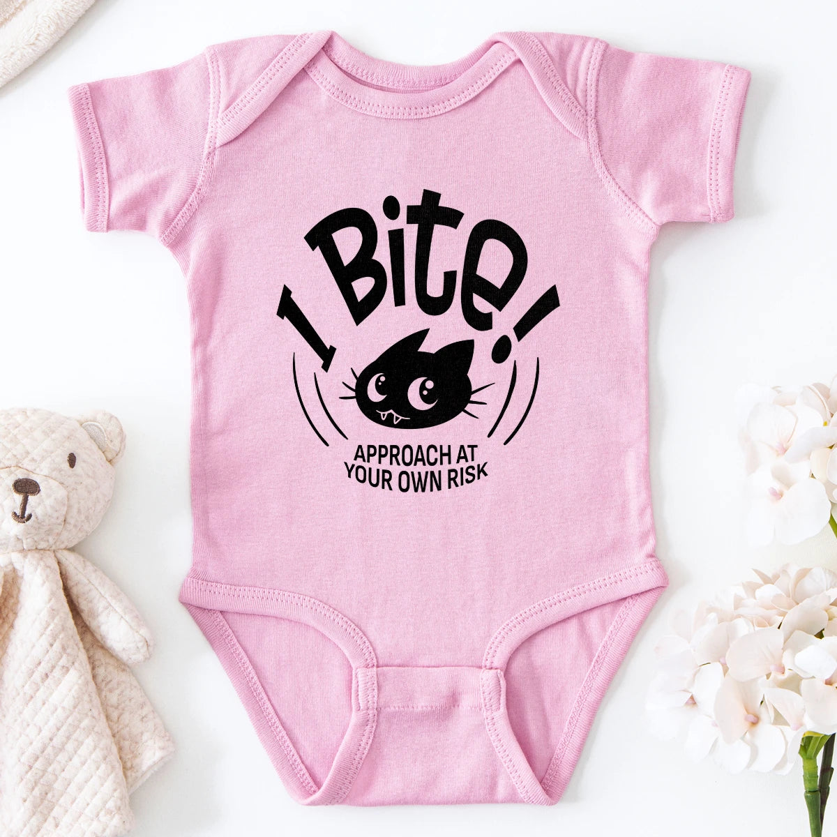 I Bite Baby Bodysuit