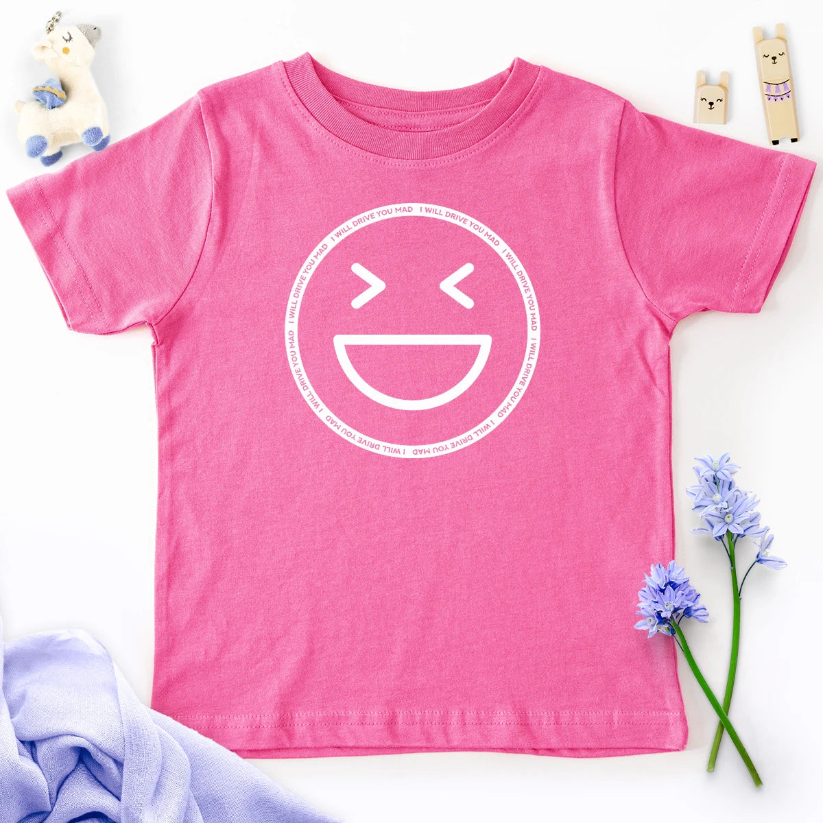 I Will Drive You Mad Kids Tee
