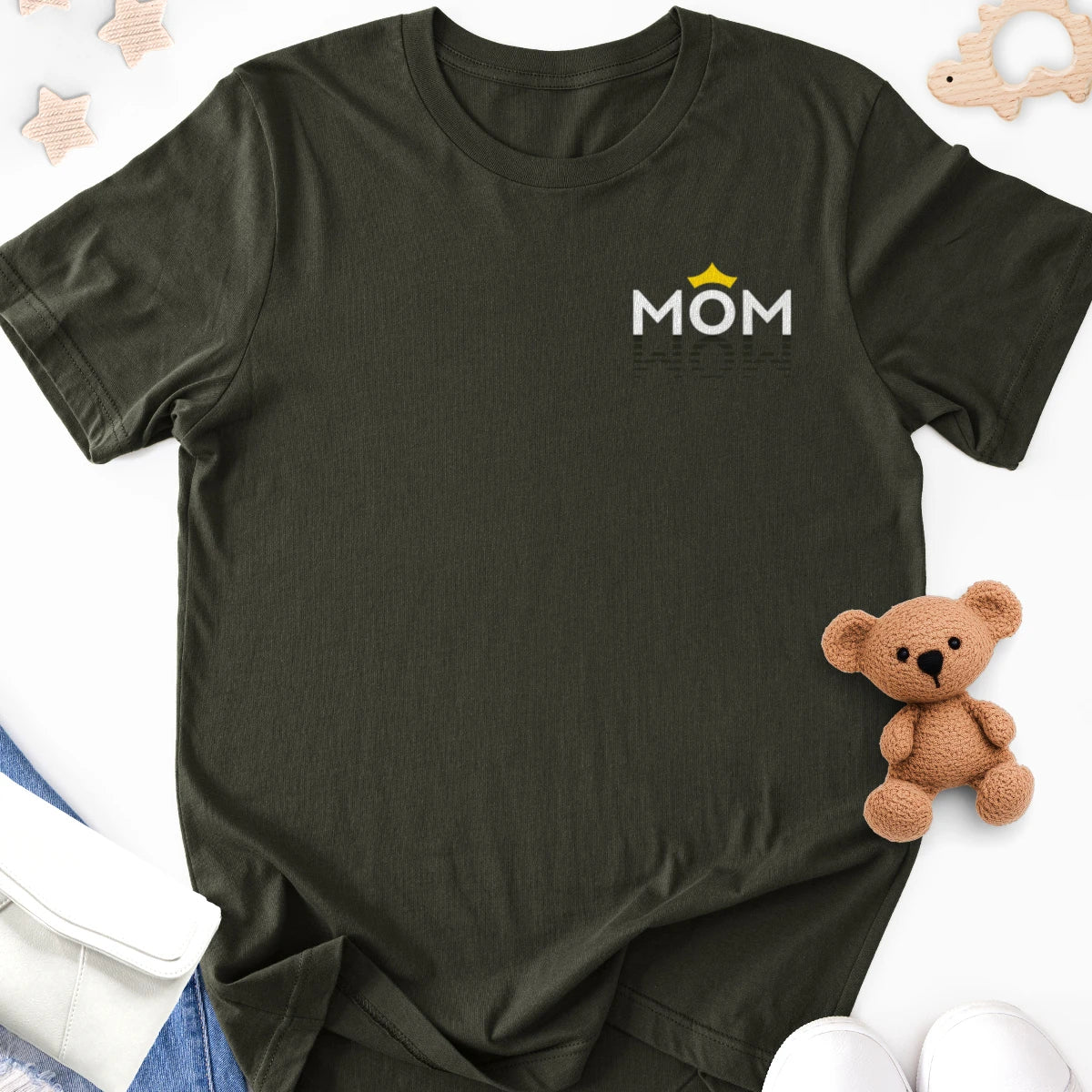 Mom Crown Adult Tee