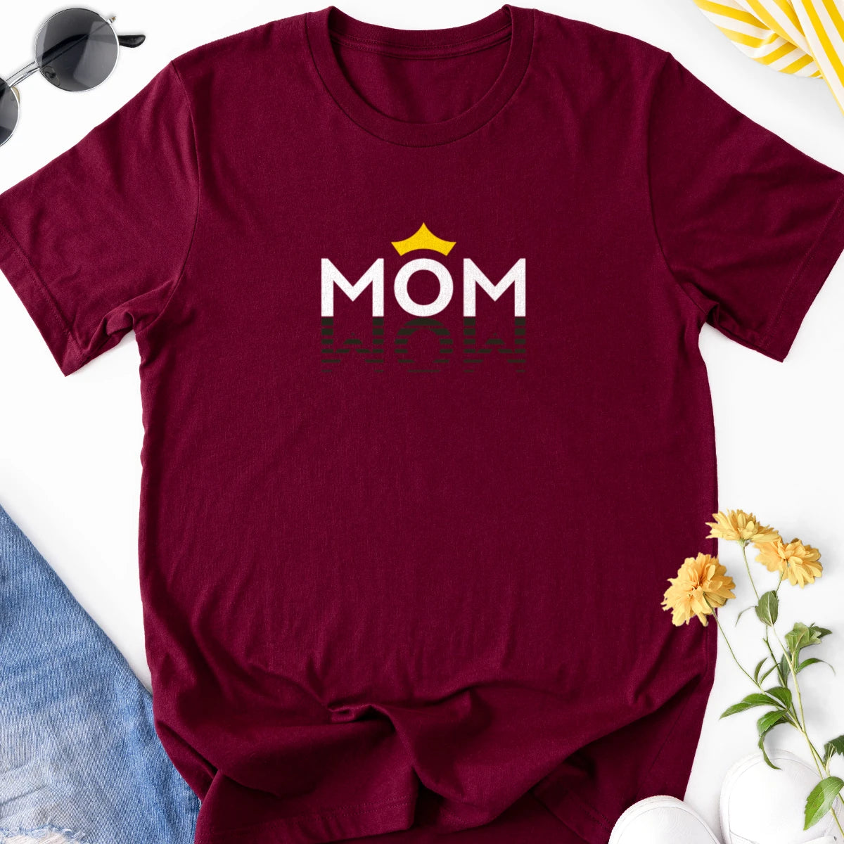 Mom Crown Adult Tee