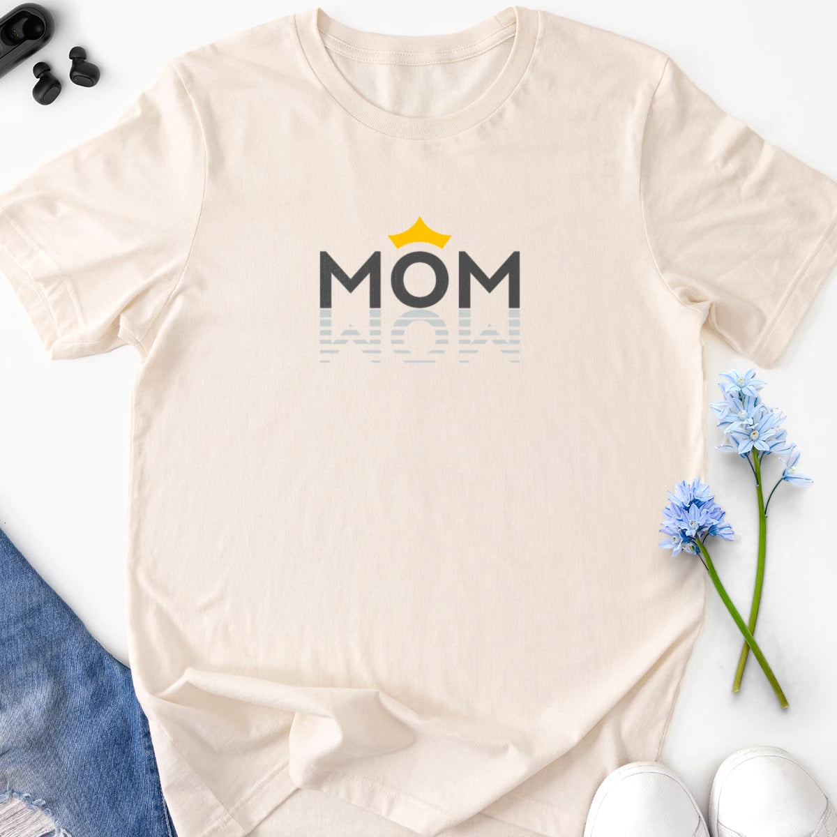Mom Crown Adult Tee