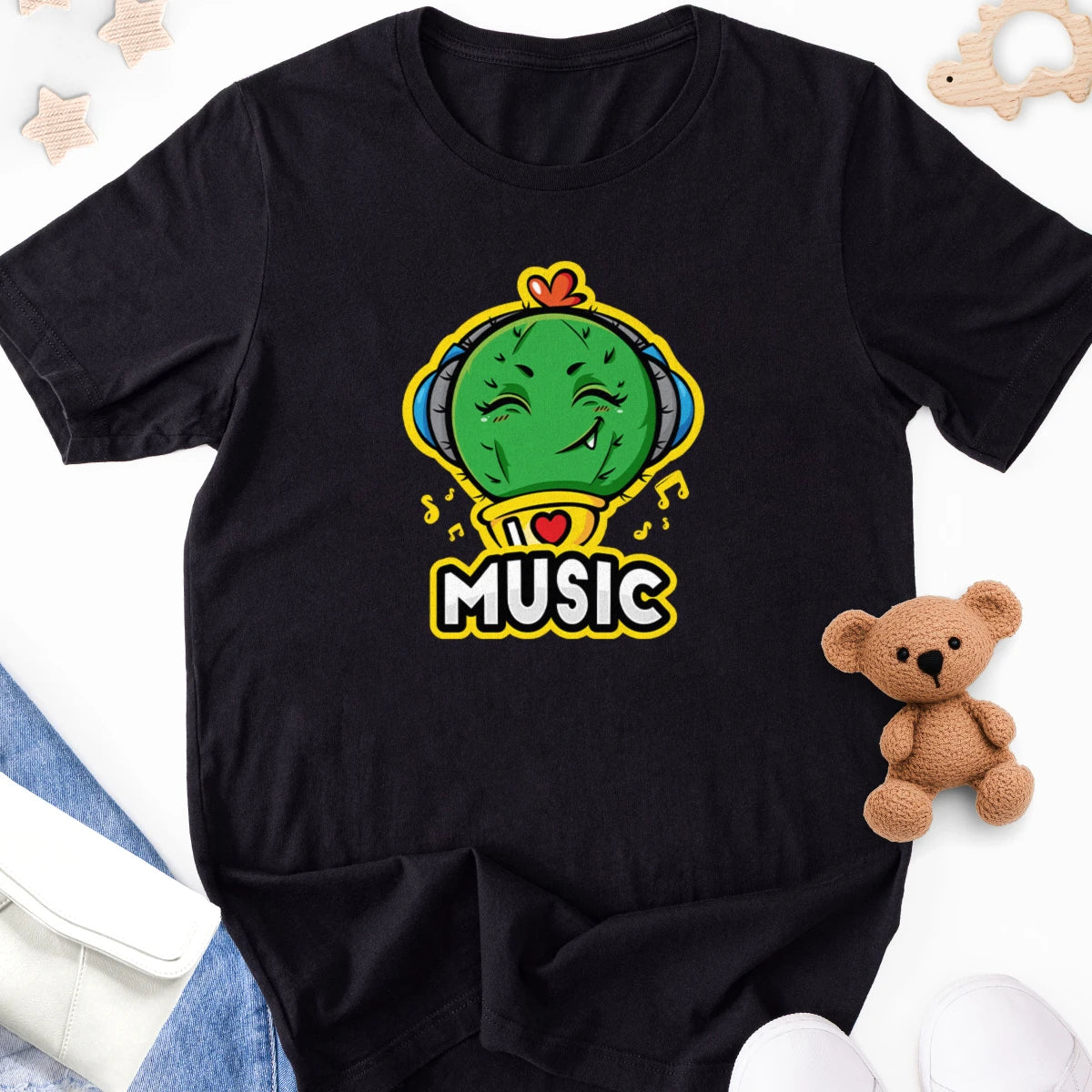 Musical Cactus Adult Tee