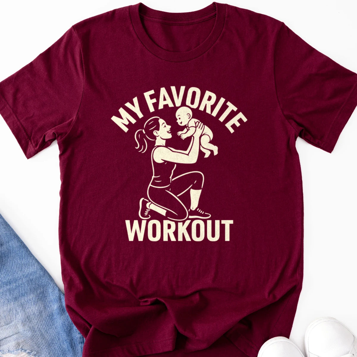 My Favorite Workout Adult Tee