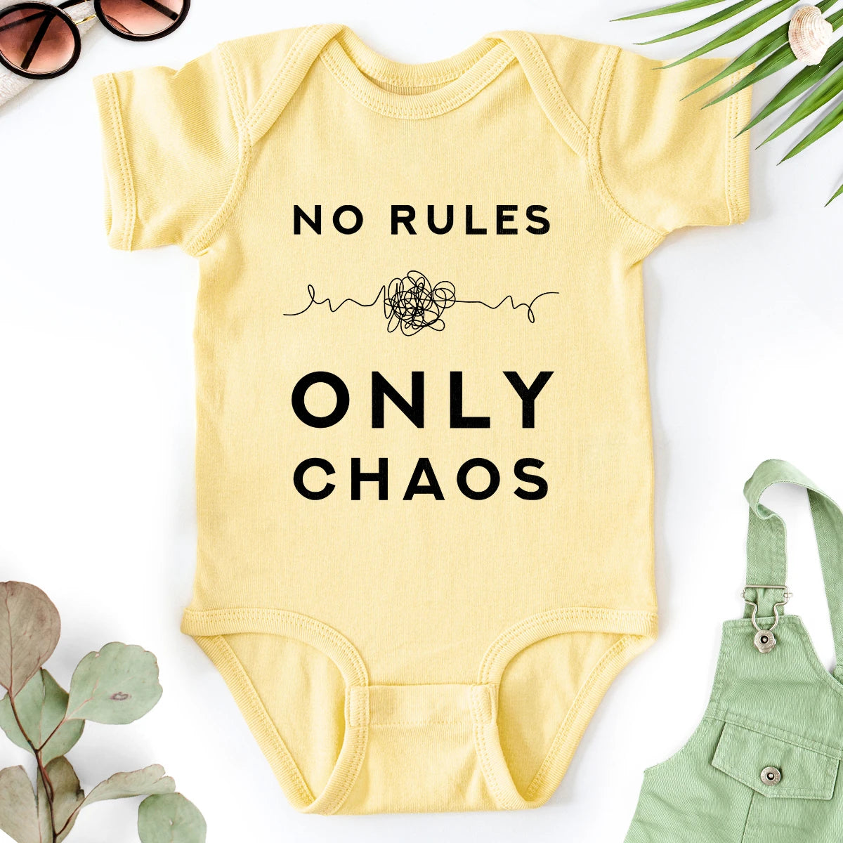 No Rules - Only Chaos Baby Bodysuit
