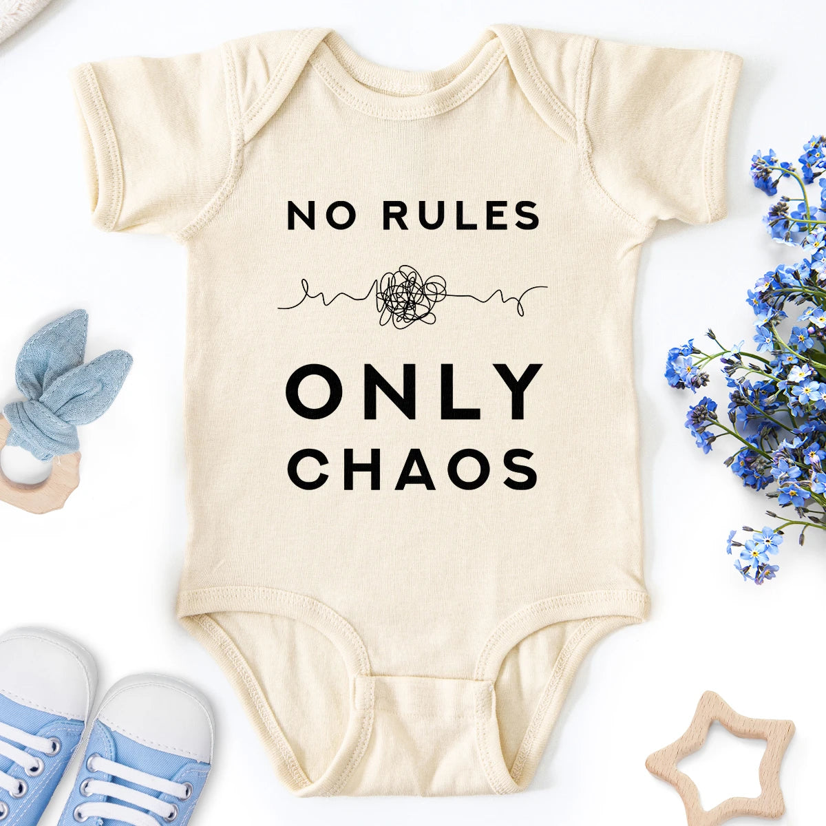 No Rules - Only Chaos Baby Bodysuit