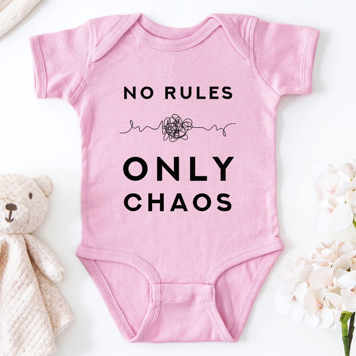 No Rules - Only Chaos Baby Bodysuit