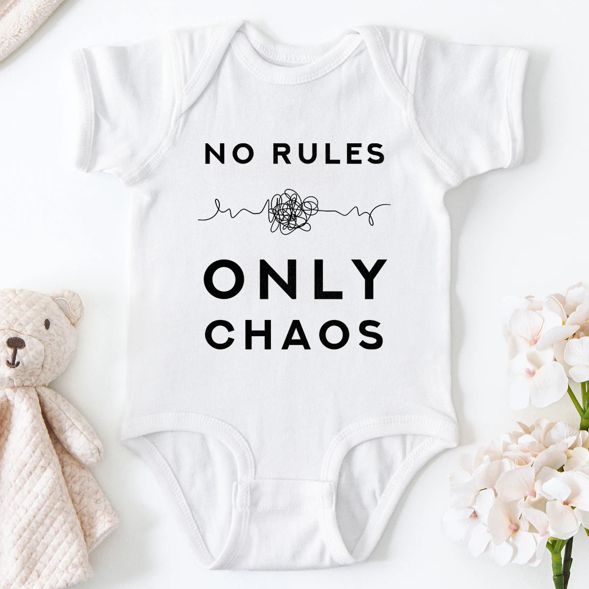 No Rules - Only Chaos Baby Bodysuit