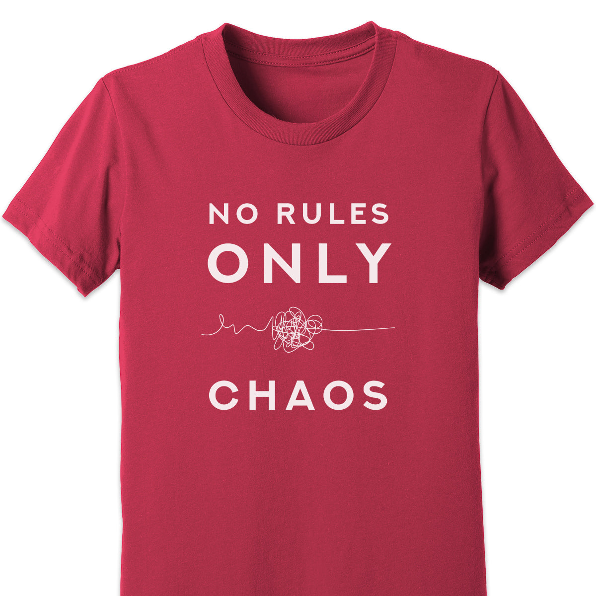 No Rules Only Chaos Kids Tee