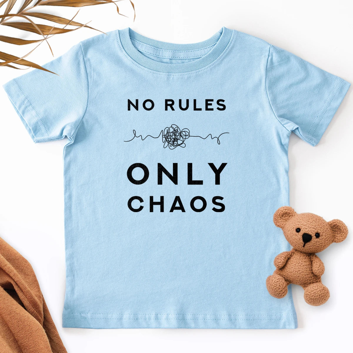 No Rules - Only Chaos Kids Tee