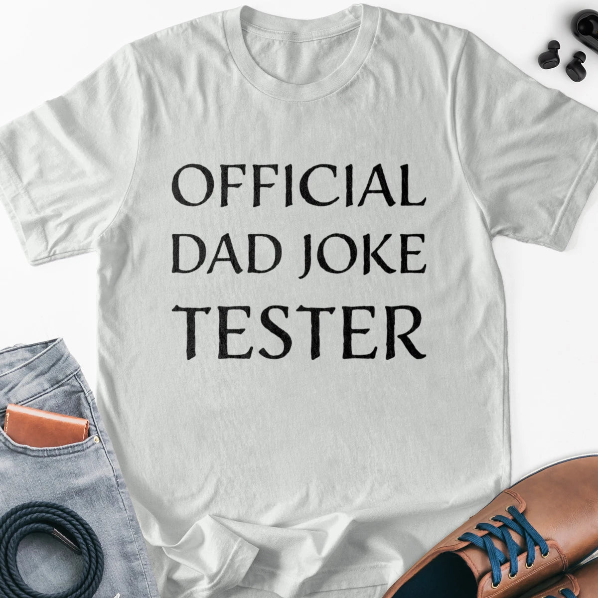 Official Dad Joke Tester Adult Tee