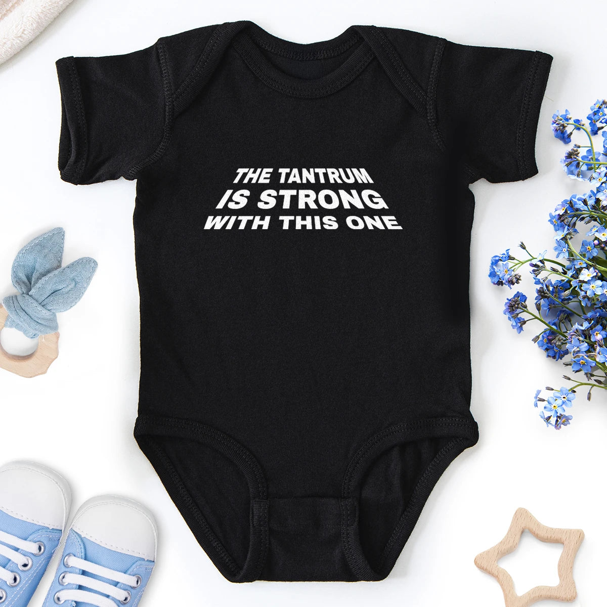 The Tantrum Is Strong With This One Baby Bodysuit
