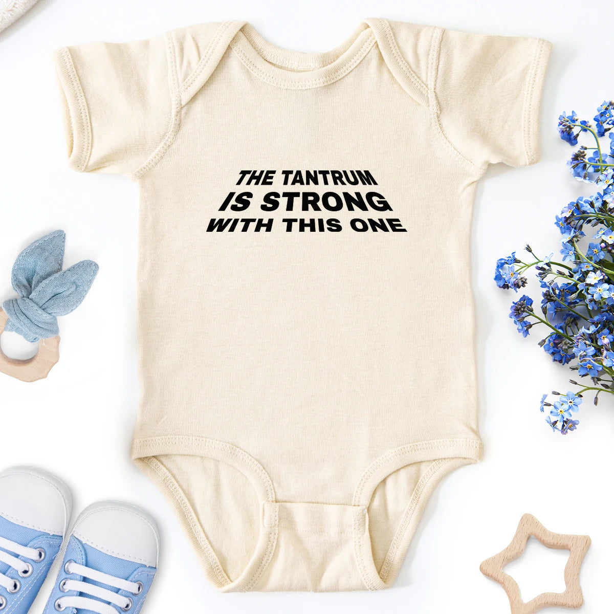 The Tantrum Is Strong With This One Baby Bodysuit