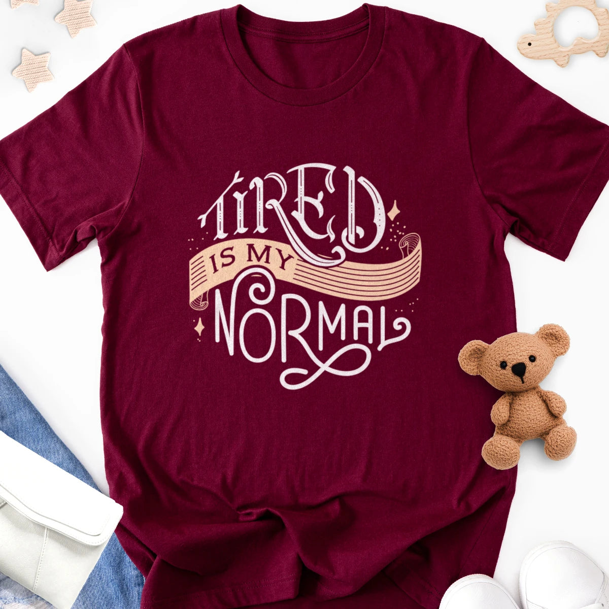 Tired Is My Normal Adult Tee