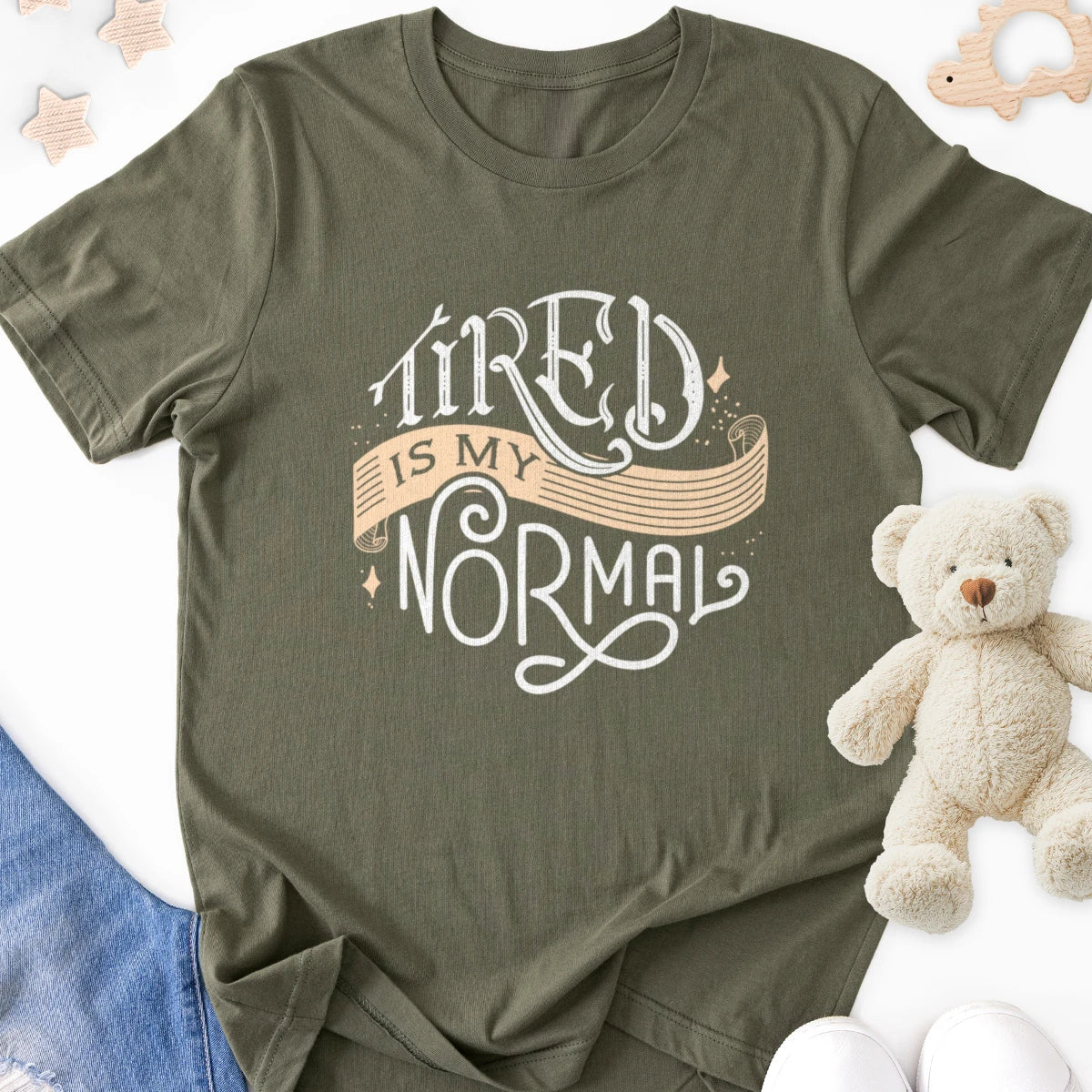 Tired Is My Normal Adult Tee