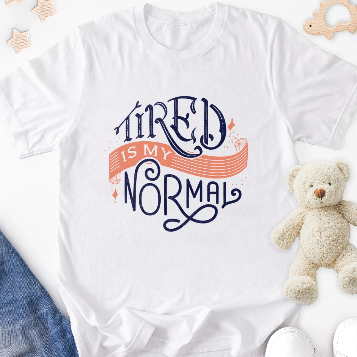 Tired Is My Normal Adult Tee