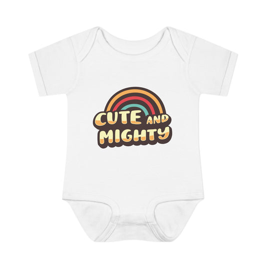 Cute and Mighty Baby Bodysuit
