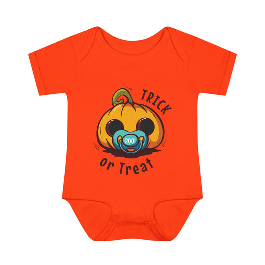 Cute Baby Jack O'Lantern Baby Bodysuit