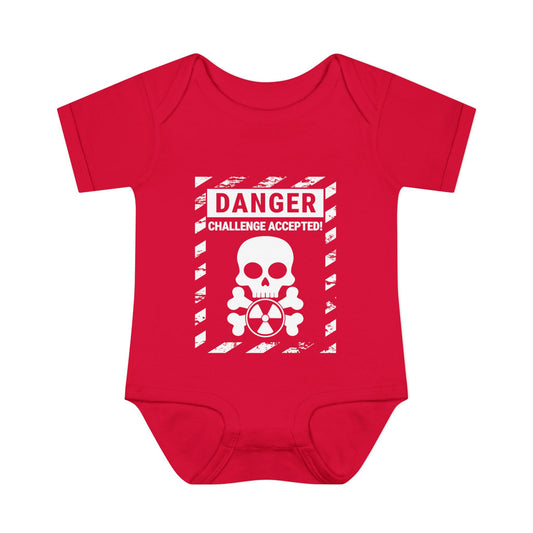 Danger? Challenge Accepted! Baby Bodysuit