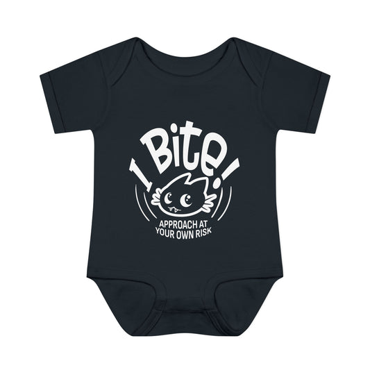 I Bite Baby Bodysuit