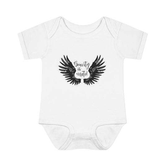 Gravity Is Overrated Baby Bodysuit